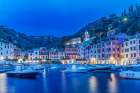 Italy, Liguria. Portofino at dawn Art Print